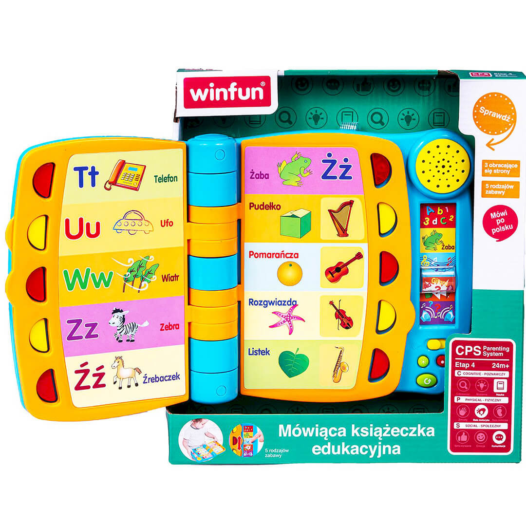 Prezent dla dwuletniej dziewczynki - interaktywna książeczka edukacyjna dla dziewczynki