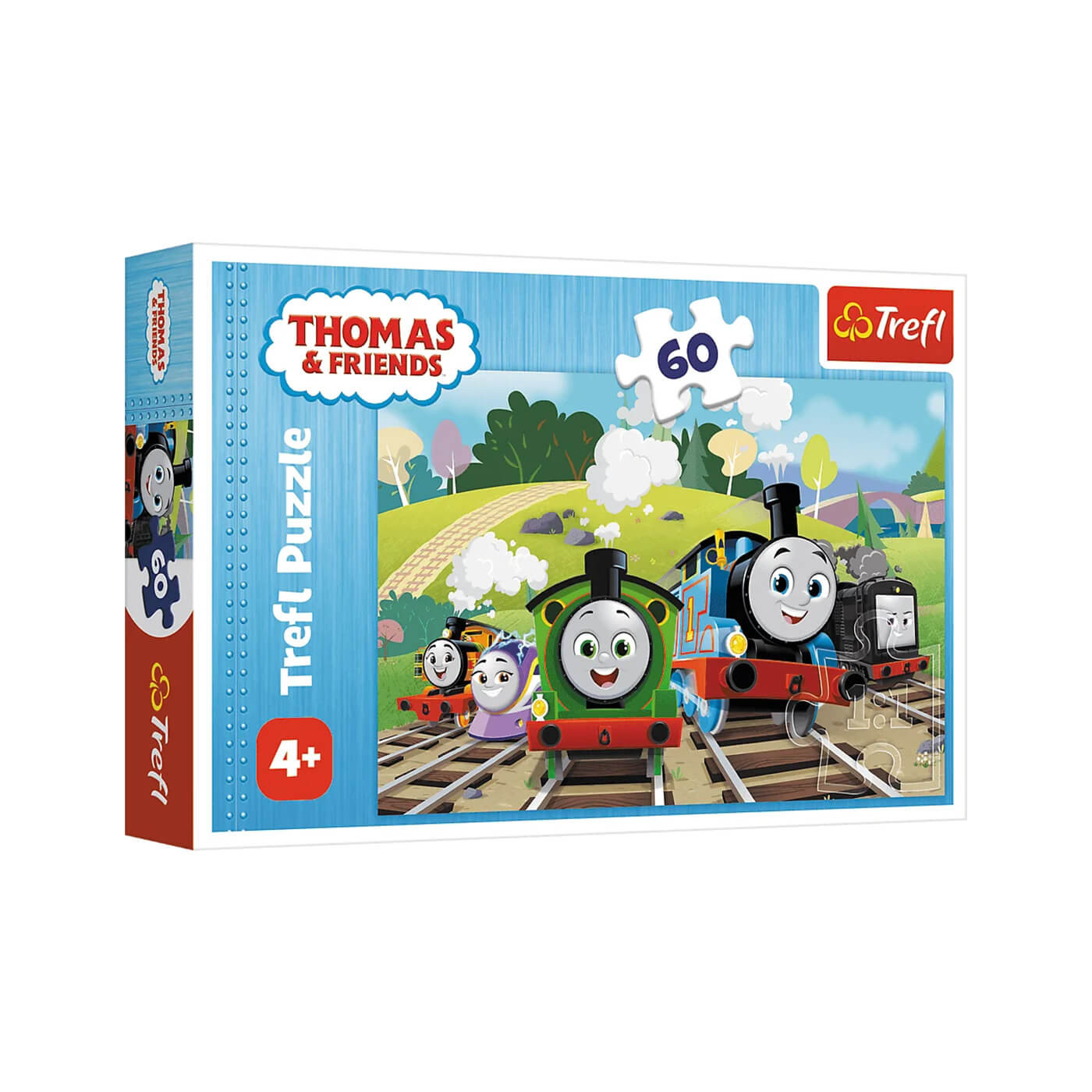 Puzzle 60 el. Tomek i przyjaciele na wycieczce, puzzle od 4 lat Trefl