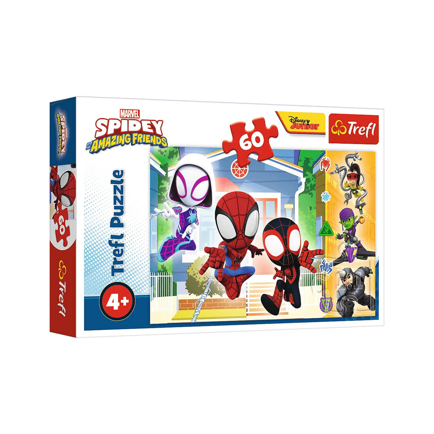 Puzzle 60 el. W świecie Spiday'a, puzzle od 4 lat dla chłopca Trefl