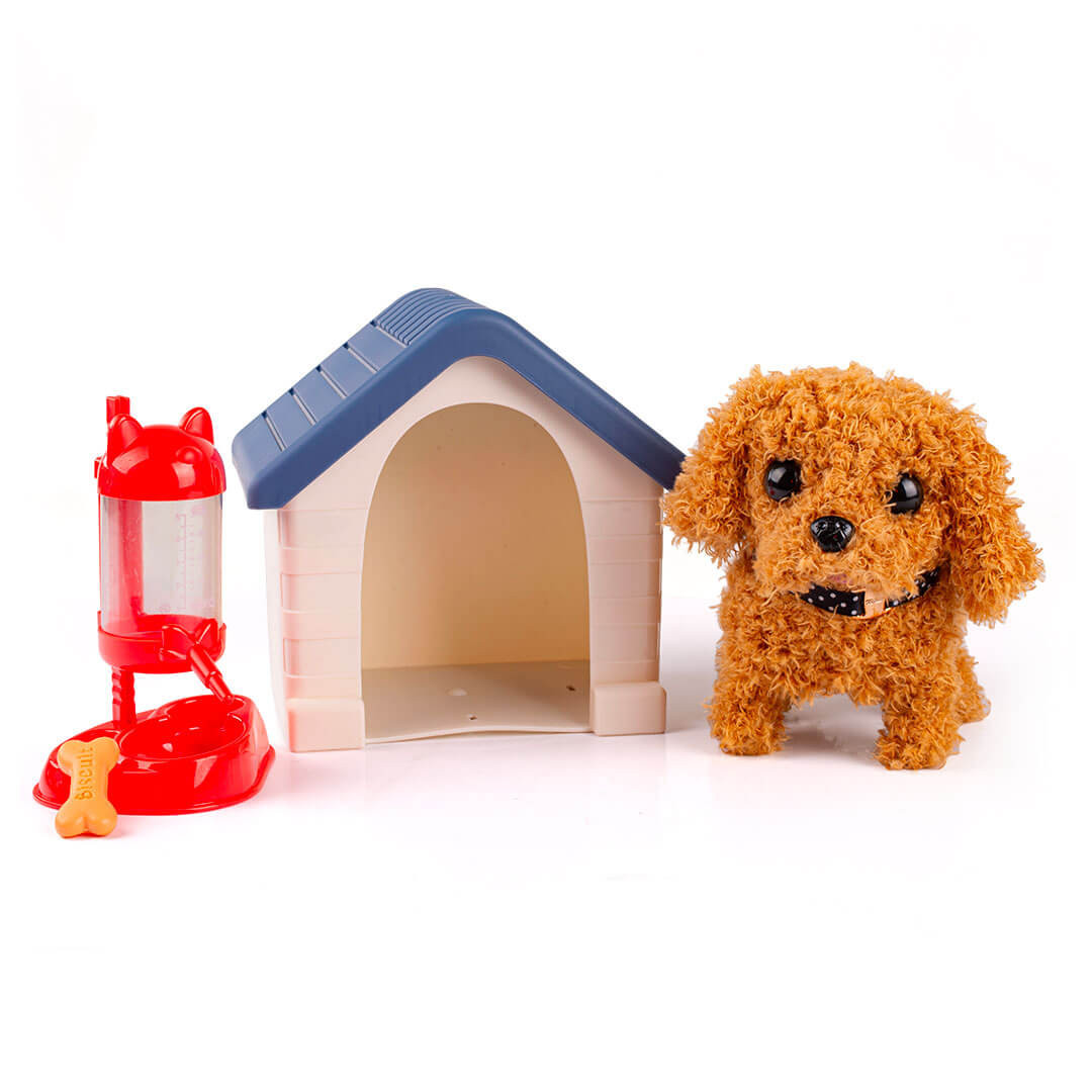 Piesek interaktywny z budą zabawka dla dziecka