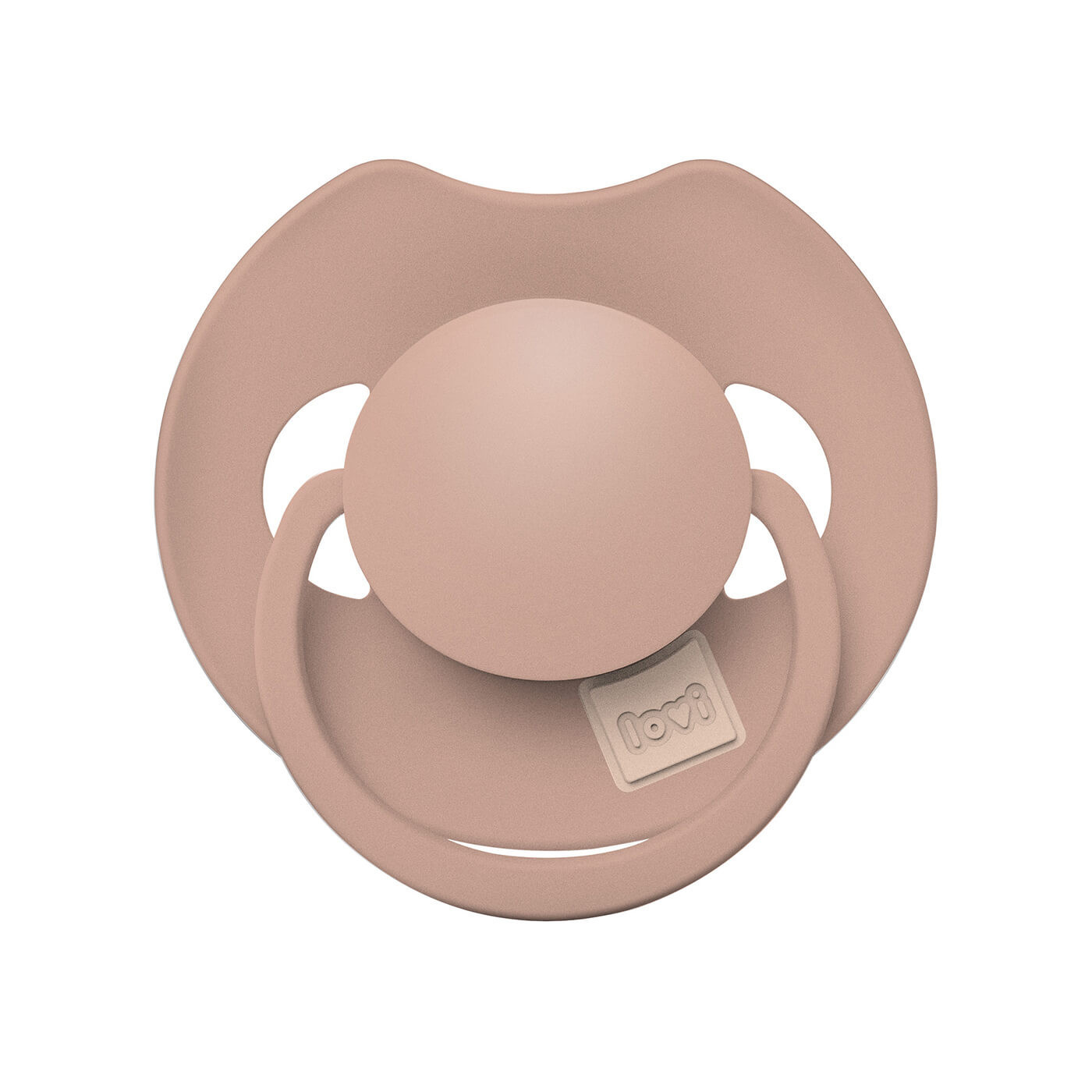 Smoczek uspokajający silikonowy LOVI Prime 0-6m Blush 1 szt.