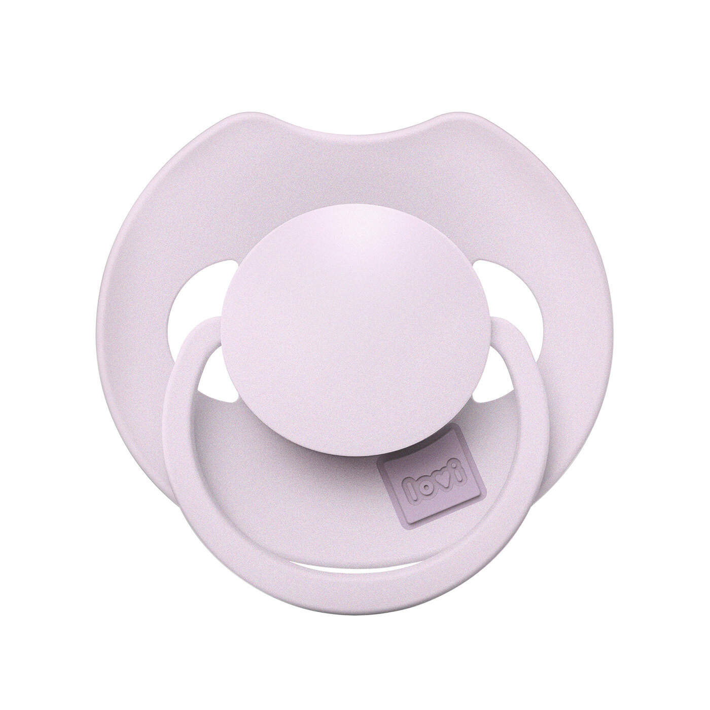 Smoczek uspokajający silikonowy LOVI Prime 0-6m Lilac 1 szt.