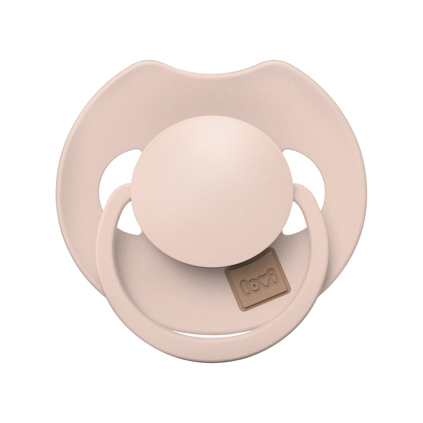 Smoczek uspokajający silikonowy LOVI Prime 0-6m Nude 1 szt.