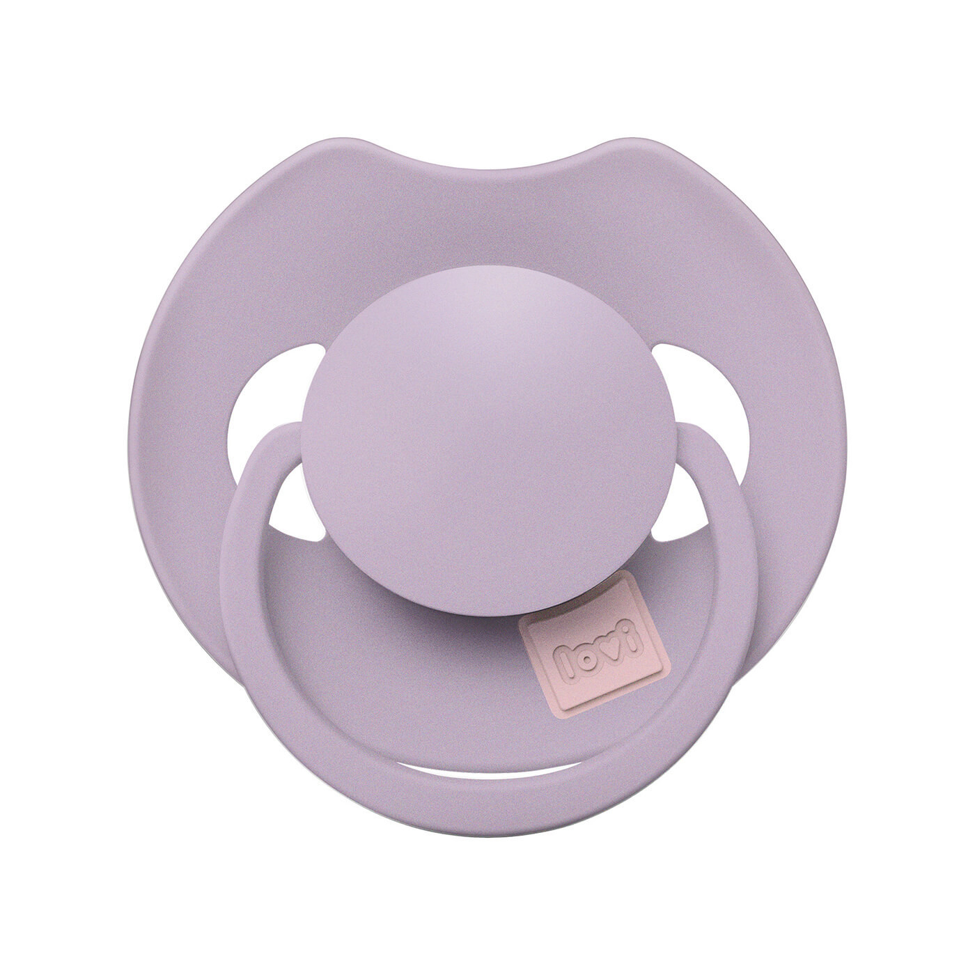 Smoczek uspokajający silikonowy LOVI Prime 0-6m Violet 1 szt.