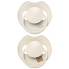 Smoczek uspokajający silikonowy LOVI Prime 18m+ 2 szt. Coconut Ivory