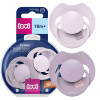 Smoczek uspokajający silikonowy LOVI Prime 18m+ 2 szt. Lilac Violet