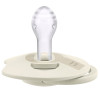 Smoczek uspokajający silikonowy LOVI Prime 6-18 m 2 szt Coconut Ivory