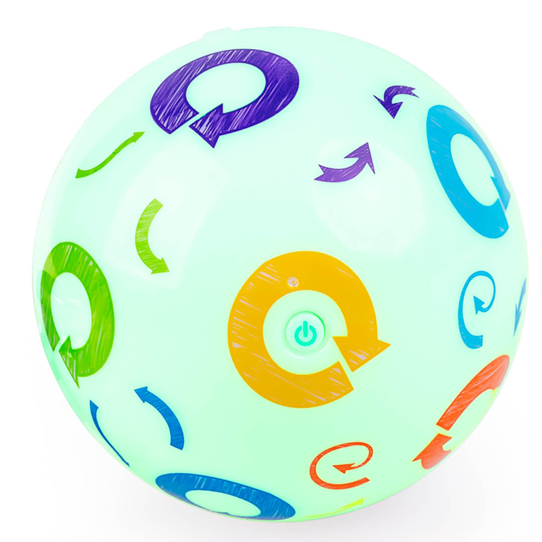 Piłka turlaczek kolorowa zabawka dla niemowlaka 6m+