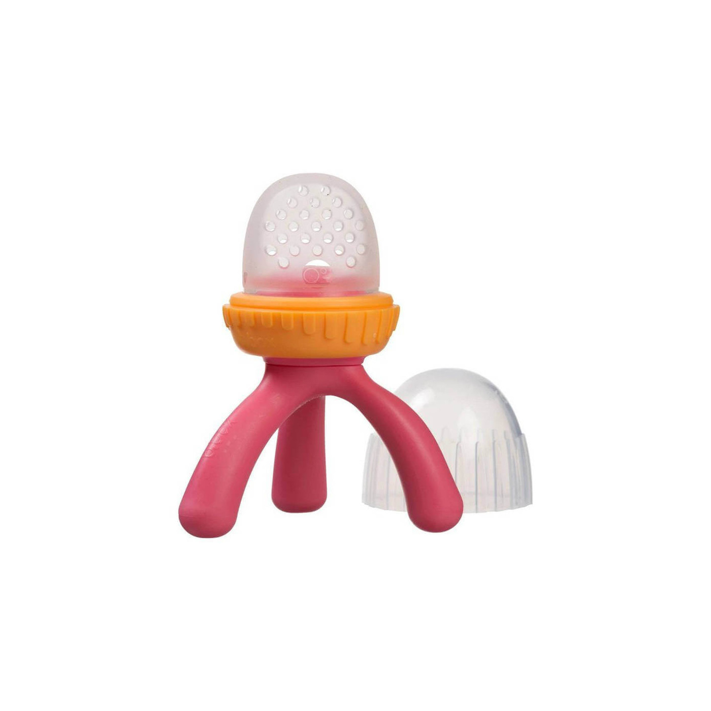 Gryzak silikonowy na owoce B.Box do podawania jedzenia Strawberry