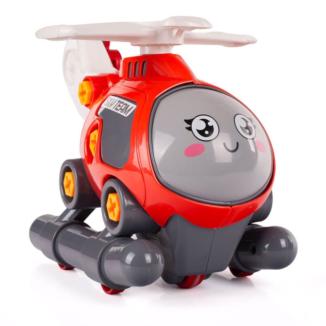 Helikopter zabawka z wkrętarką do skręcania