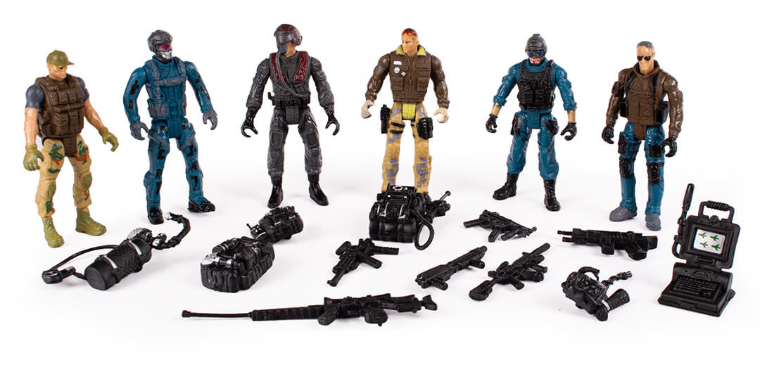 Zestaw żołnierzyków figurki