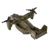 Samolot wojskowy transportowy zabawka interaktywny światła i dźwięki 1:72 3+