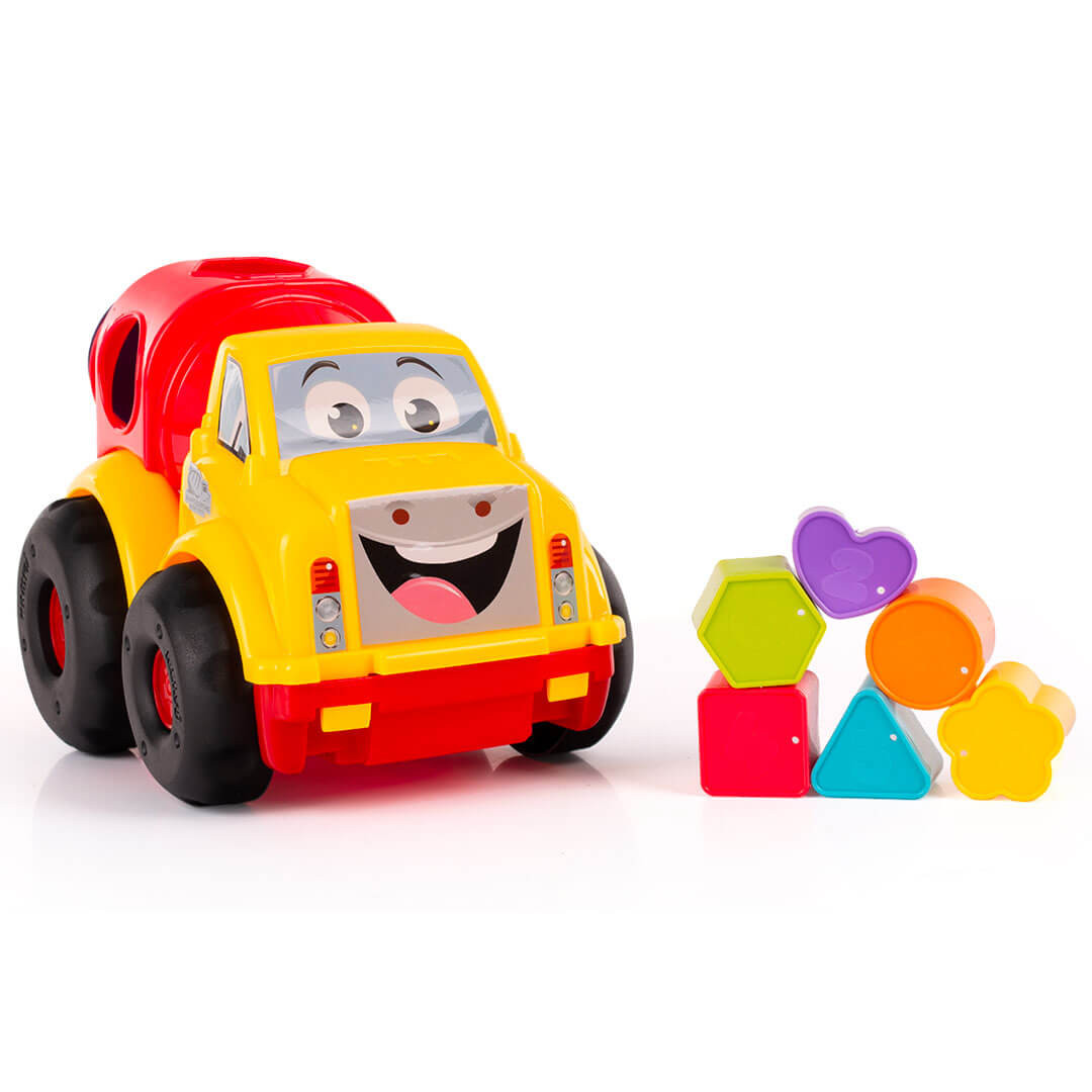 Autko sorter kształtów dla dziecka do zabawy