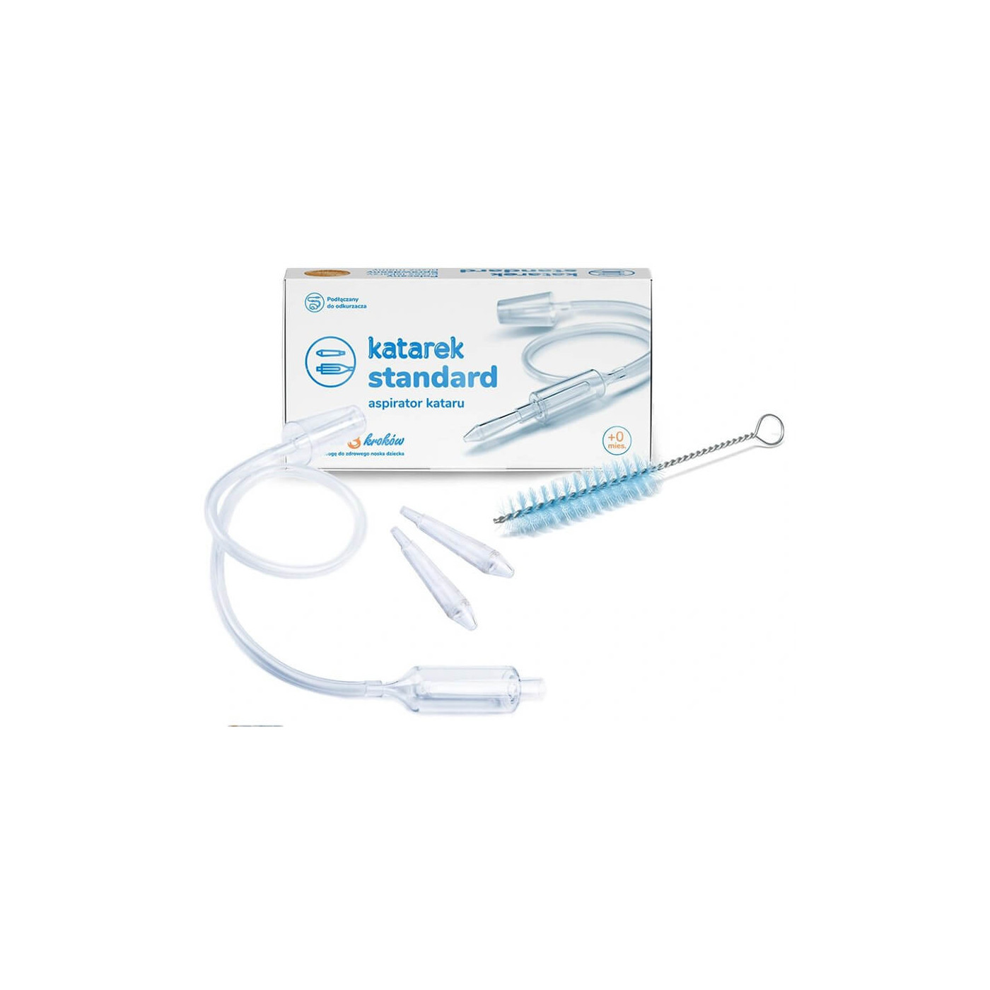 Katarek standard aspirator do nosa do odkurzacza dla niemowląt