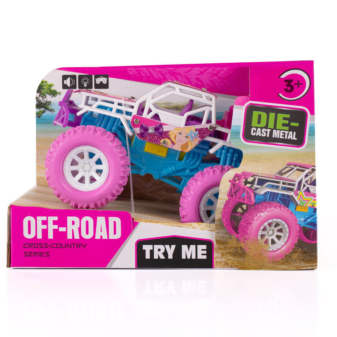 Autko terenówka 4x4 dla dziewczynek