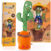 Tańczący kaktus muzyczna zabawka, nagrywa oraz śpiewa 120 piosenek