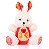 Pluszowa zabawka interaktywna z dźwiękiem dla niemowlaka 18m Królik