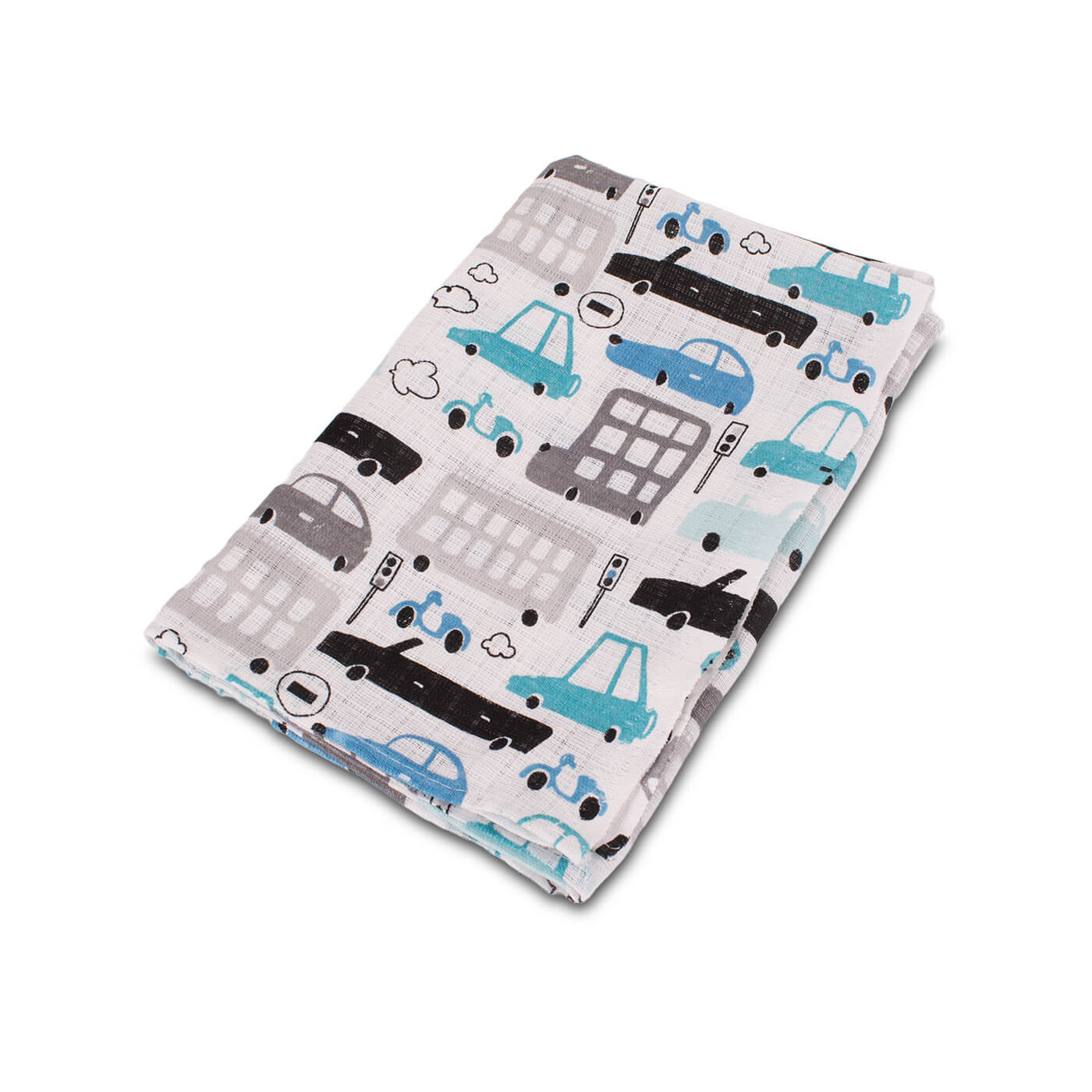 Pielucha tetrowa kolorowa - miękka, wielorazowa pieluszka dla niemowląt bawełna