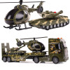 Tir Laweta, Ciągnik z naczepą - Zestaw wojskowy Czołg + helikopter