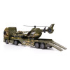 Tir Laweta, Ciągnik z naczepą - Zestaw wojskowy Czołg + helikopter