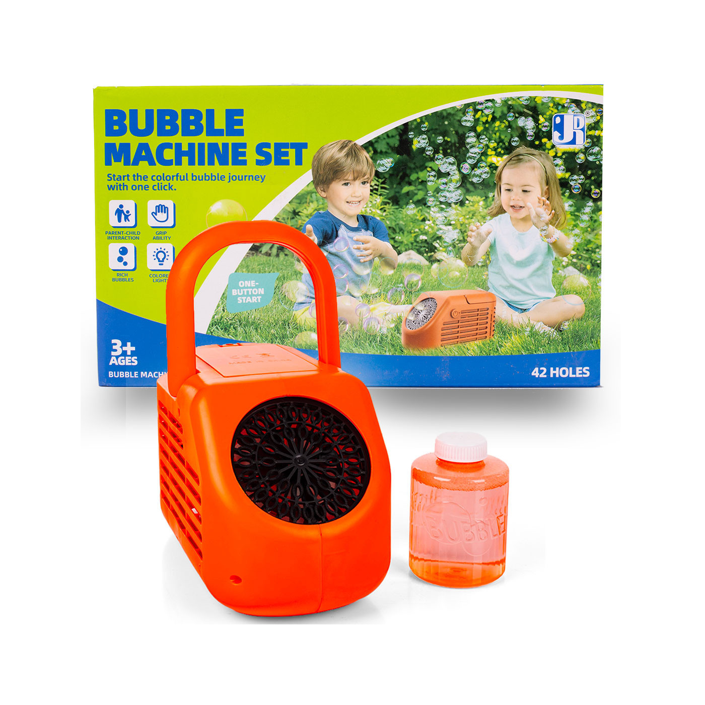 Maszynka do robienia baniek mydlanych, Zestaw Bańki + płyn