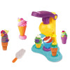 Lodziarnia Ciastolina - Zestaw maszynka do robienia lodów z akcesoriami