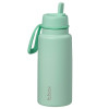 Butelka termiczna sportowa, Kubek z składanym ustnikiem B.Box 1L Mięta