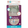 Kubek B.box z miękkim ustnikiem 240 ml niekapek 4m+ szałwiowy