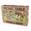 Stolik piknikowy dla dzieci do ogrodu na lato