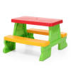 Stolik piknikowy dla dzieci, stolik ogrodowy z ławkami duży