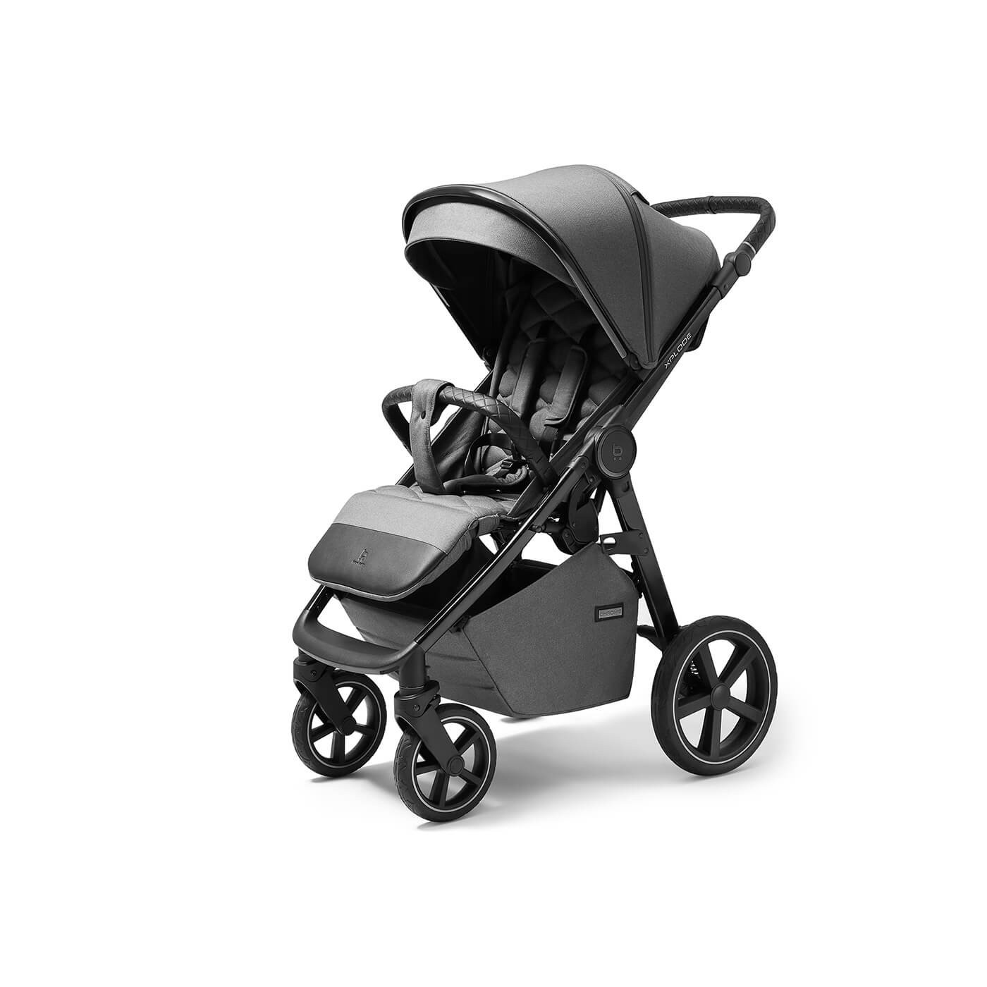 Wózek spacerówka Xplode Future Design dla dzieci Steel Graphite