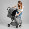 Wózek spacerowy X-RAY dla dziecka Spacerówka Future Design Steel Graphite