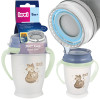 LOVI Kubek otwarty niekapek 360' JUNIOR 250 ml 12m+ Night&Day Fox
