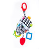 Przywieszka zabawka dla niemowlaka Kostka Sensory Balibazoo Dumel