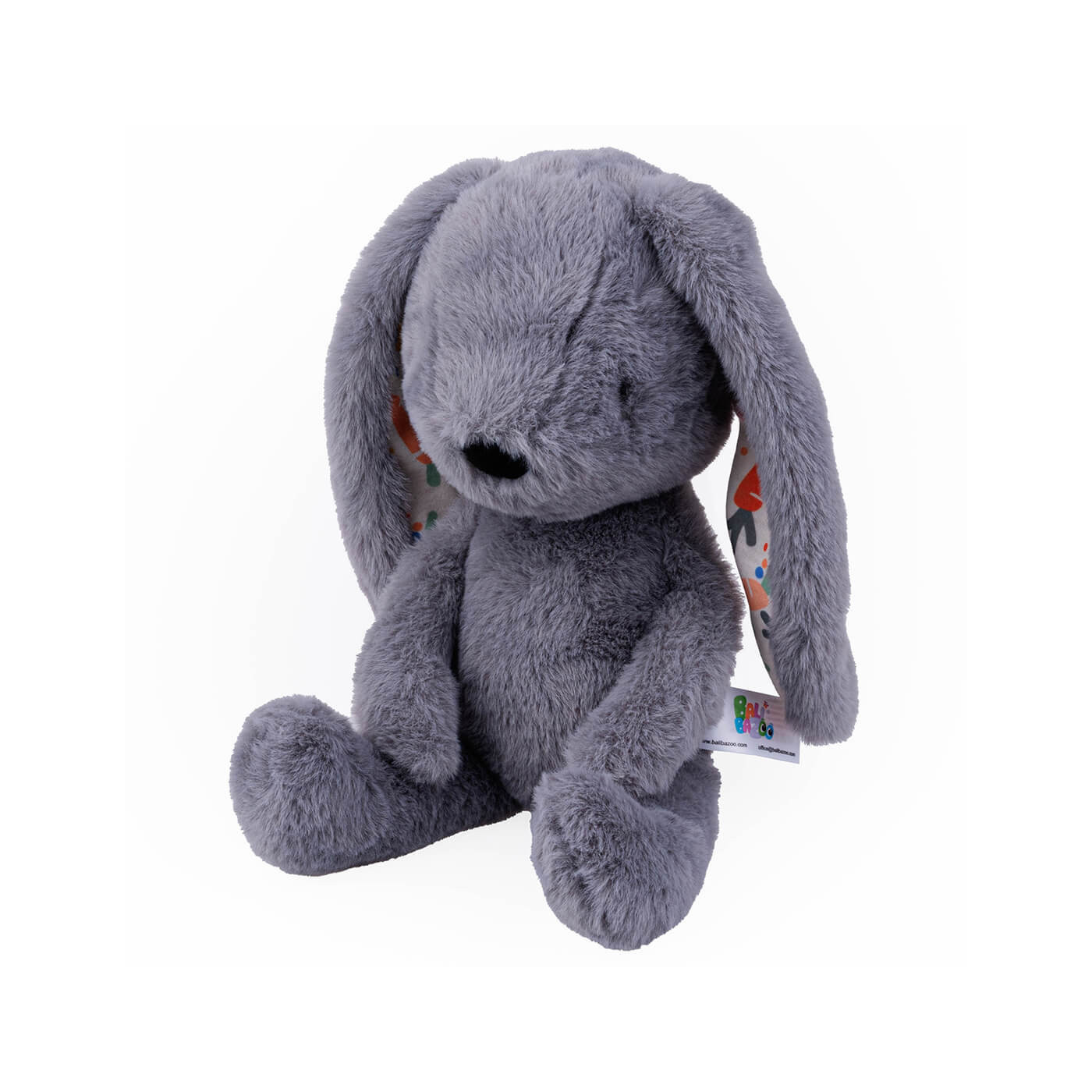 Pluszowa przytulanka miś dla maluszka Królik Szary Balibazoo Dumel
