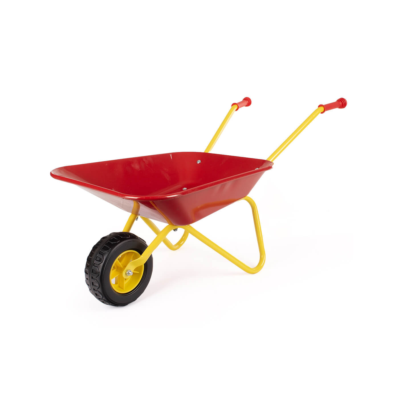 Taczki dziecięce metalowe duże 78 cm zabawka do ogrodu i piaskownicy