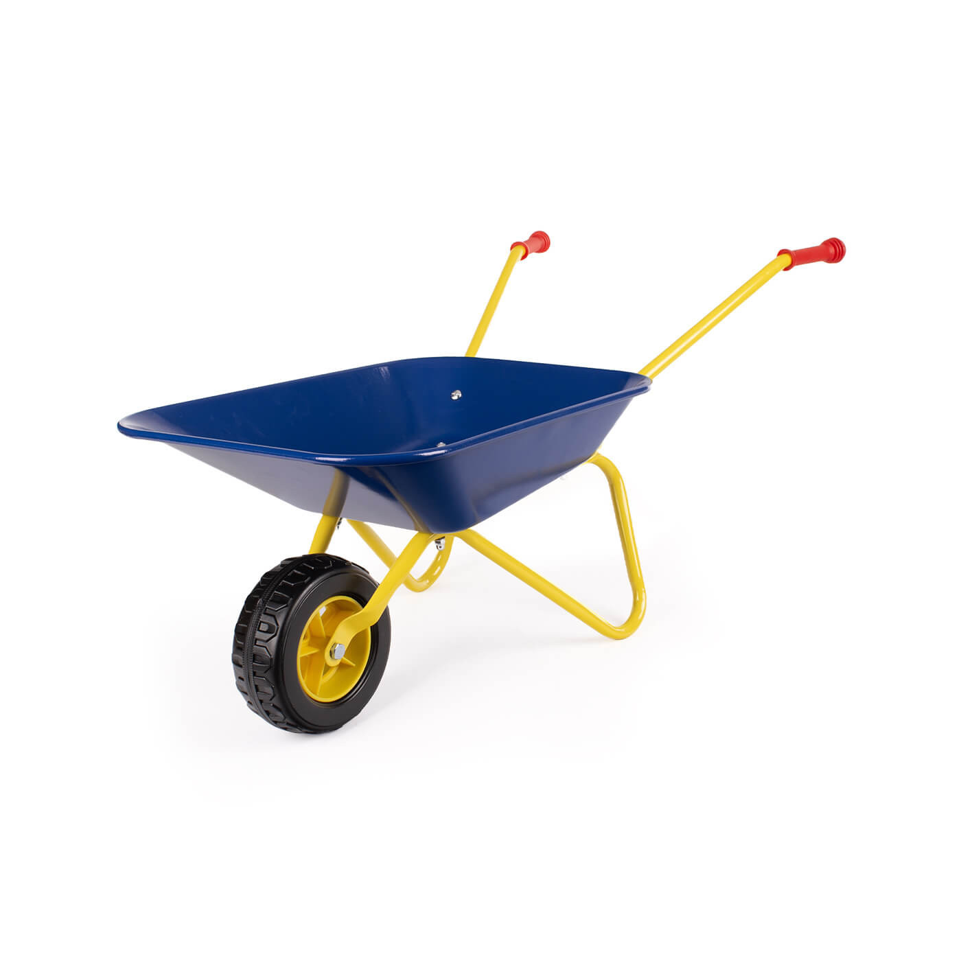 Duże taczki metalowe dla dzieci 78 cm zabawka do piaskownicy lub ogrodu