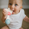 Gryzak, grzechotka do rączki, zabawka 3m+ Babyono 1589