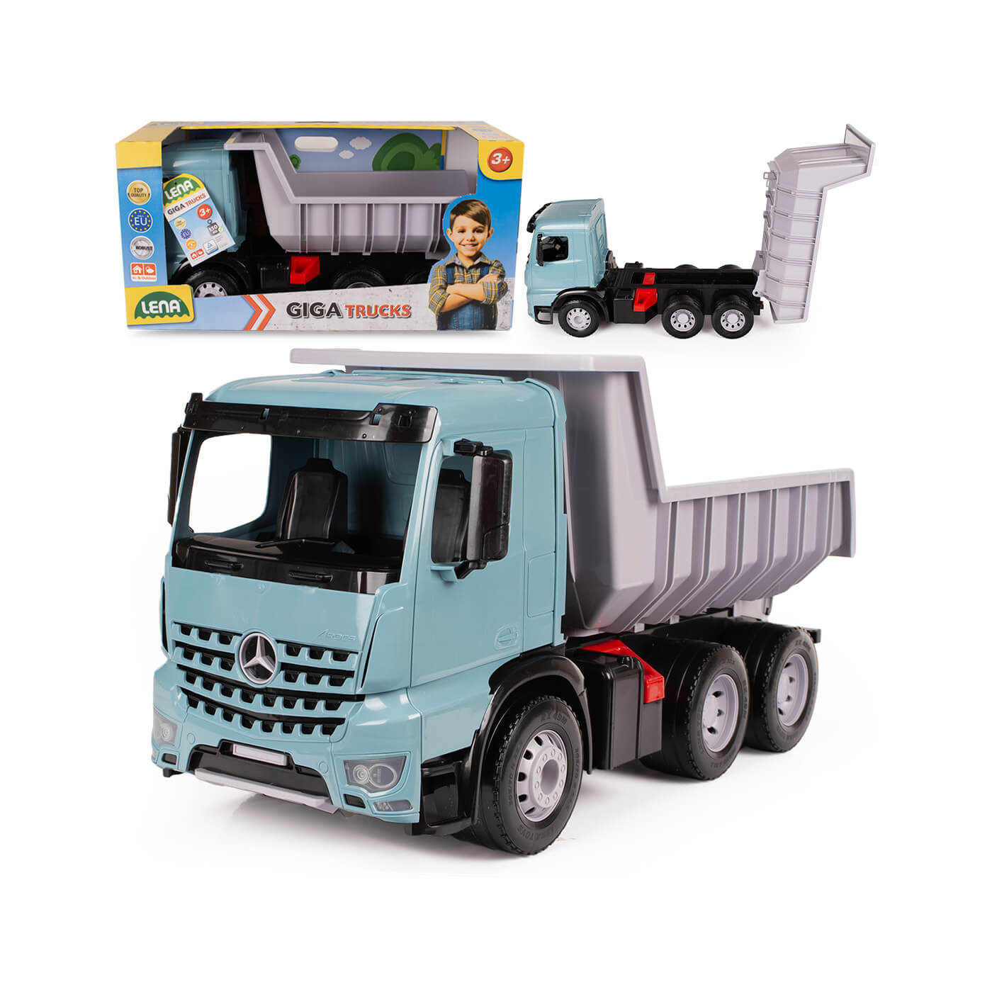 LENA Wywrotka MERCEDES Arocs Gigant 67cm TUV 150kg