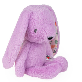 Pluszowa przytulanka miś dla maluszka Królik Różowy Balibazoo Dumel