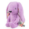 Pluszowa przytulanka miś dla maluszka Królik Różowy Balibazoo Dumel