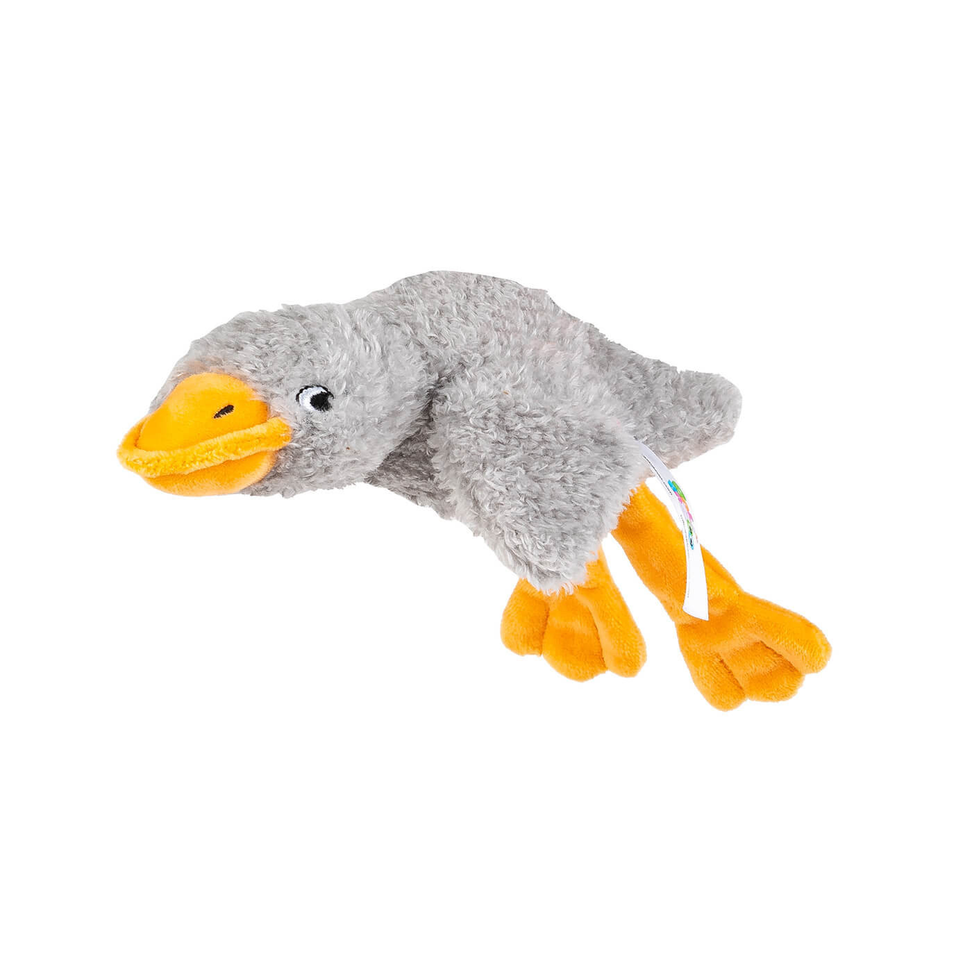 Pluszowa przytulanka Gęś szara sensoryczna dla maluszka Balibazoo