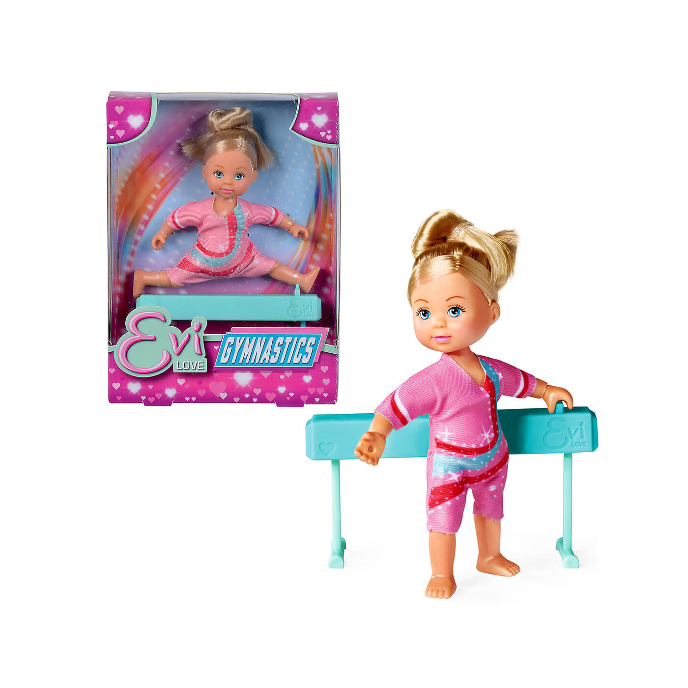 Lalka Evi Love Gimnastyczka mini laleczka zabawka dla dziewczynki 3+ Simba