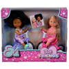 Lalka Evi Love Przyjaciółki na rowerach zestaw laleczek dla dziewczynki 3+ Simba