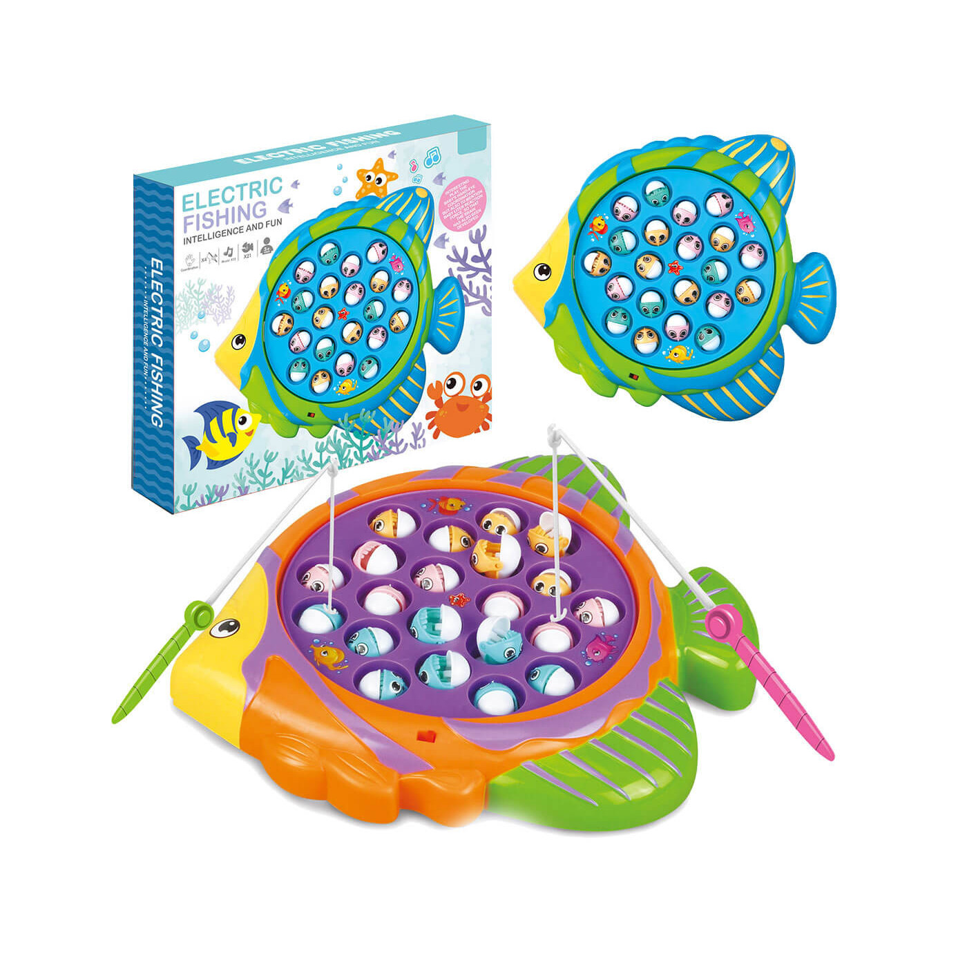 Rybki do Łowienia – Gra Zręcznościowa dla Dzieci z Wędką