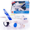 Samolot zabawka pasażerski interaktywny z dźwiękami światła 1:200