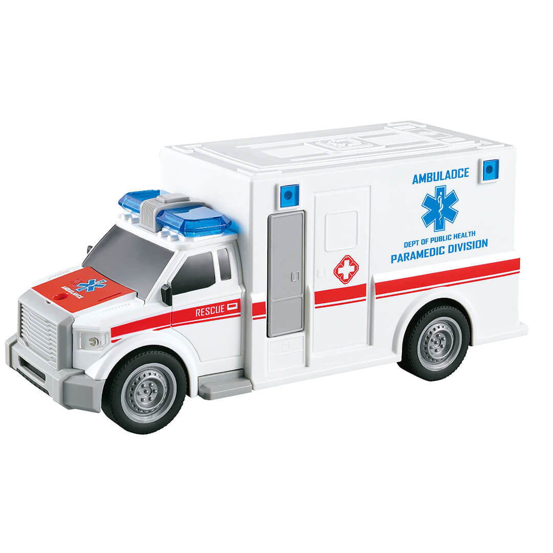 Zabawka dla dziecka ambulans, karetka 