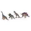 Zestaw figurek dinozaurów 4 szt. ruchome elementy