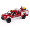 Samochód strażacki, Straż pożarna, auto strażackie Pick Up pompka, LED i dźwięki