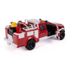 Samochód strażacki, Straż pożarna, auto strażackie Pick Up pompka, LED i dźwięki